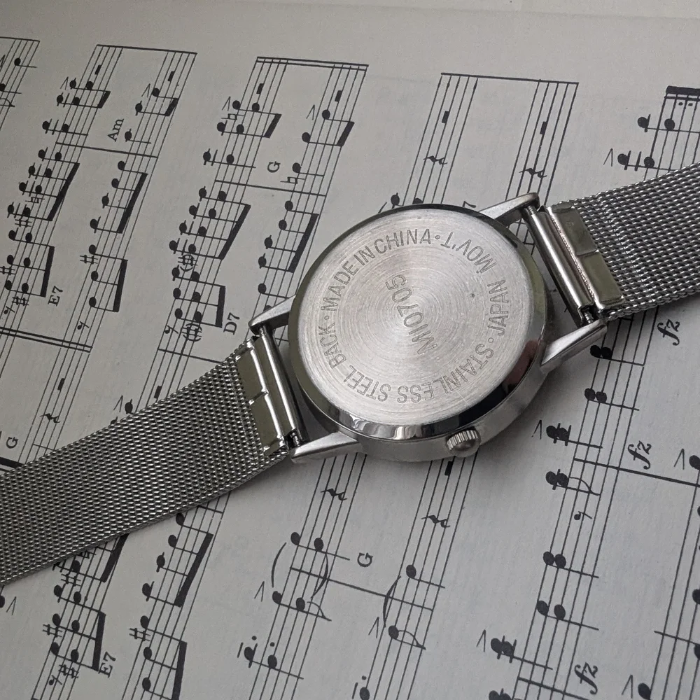 Midtown Silver Mesh Band Watch - Picture 9 of 10